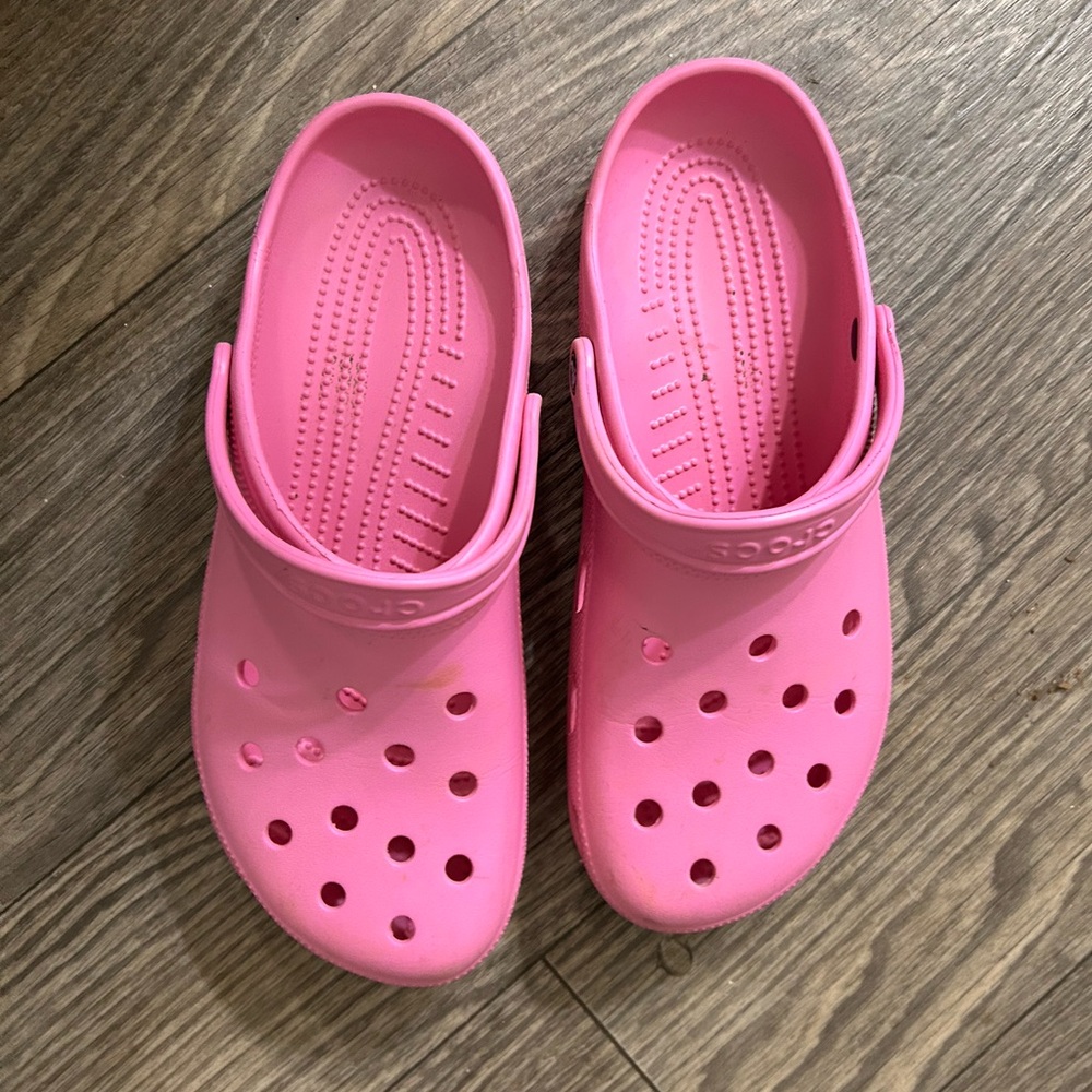CROCS Pink Sandals with Croslite Comfort